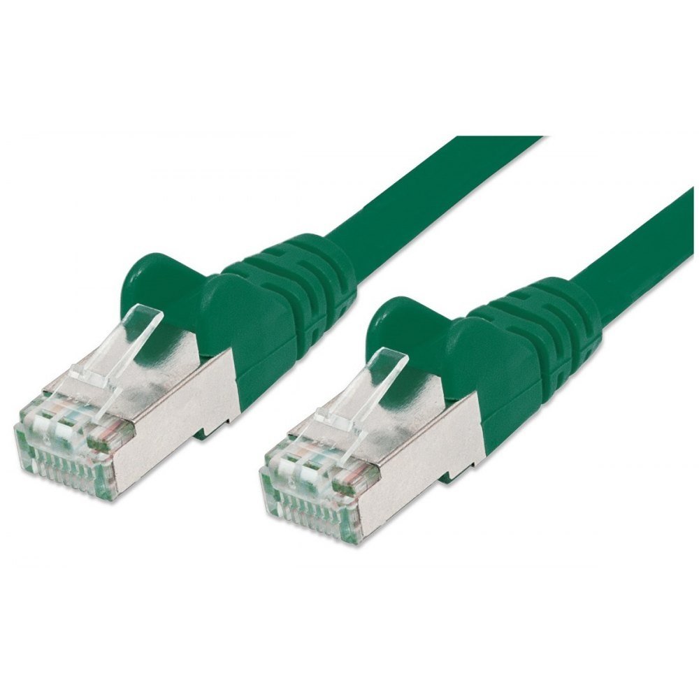 Patch Cord Cat 5E Sftp 3M Miedź Zielony