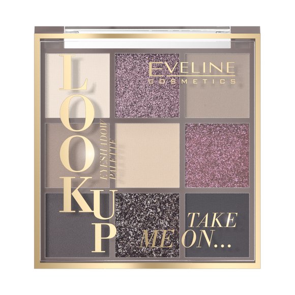 Eveline Cosmetics Look Up Paleta 9 cieni do powiek, Take Me On TAKE MY ONL 10.8 g