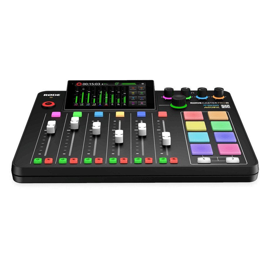 Kontroler do produkcji muzycznej i podcastów RODE Caster Pro II