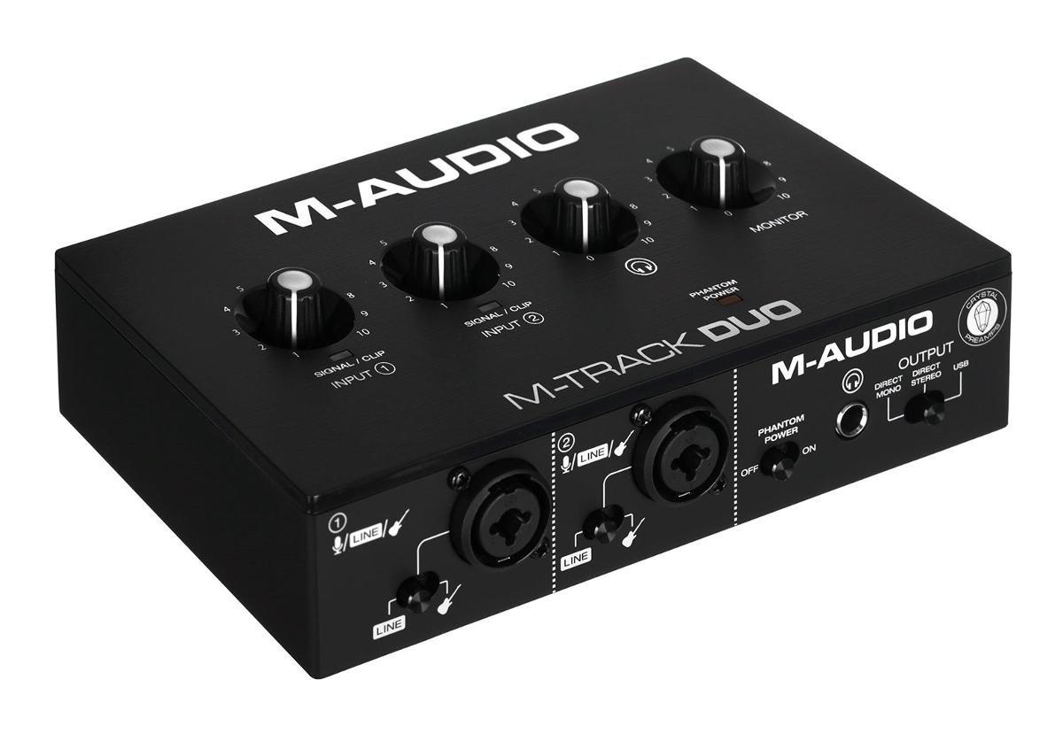M-AUDIO M-Track DUO - Interfejs Audio USB - Darmowa wysyłka paczkomatem od 599zł