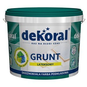 Dekoral Grunt 5L Biały lateksowa farba podkładowa