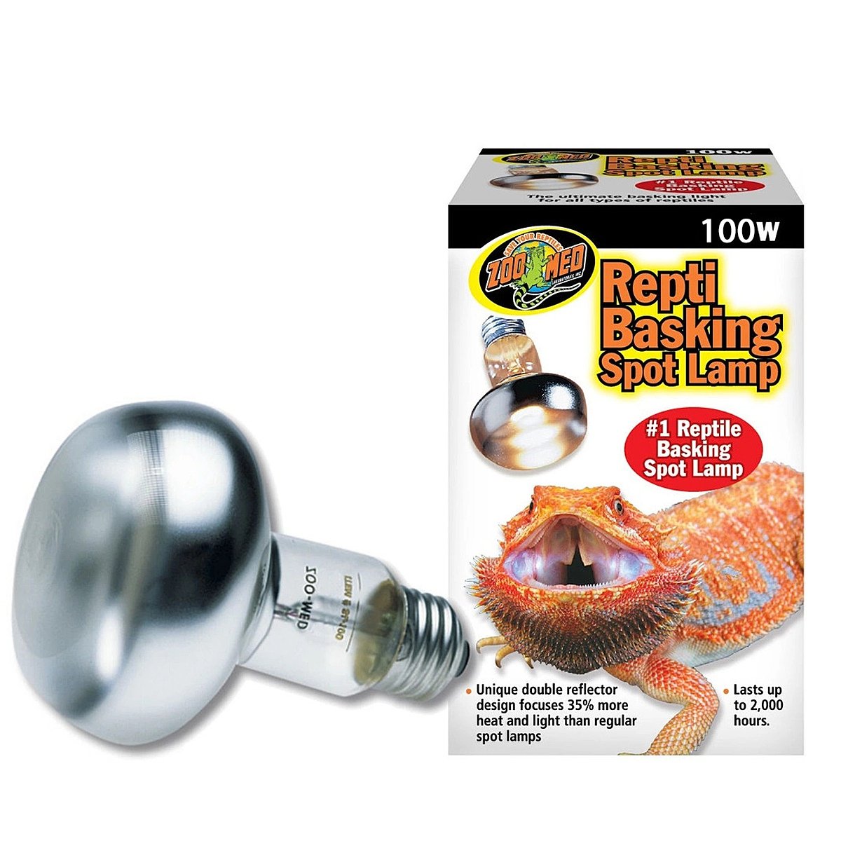 Zoomed Repti Basking Spot Lamp 100W - Żarówka Grzewcza Punktowa