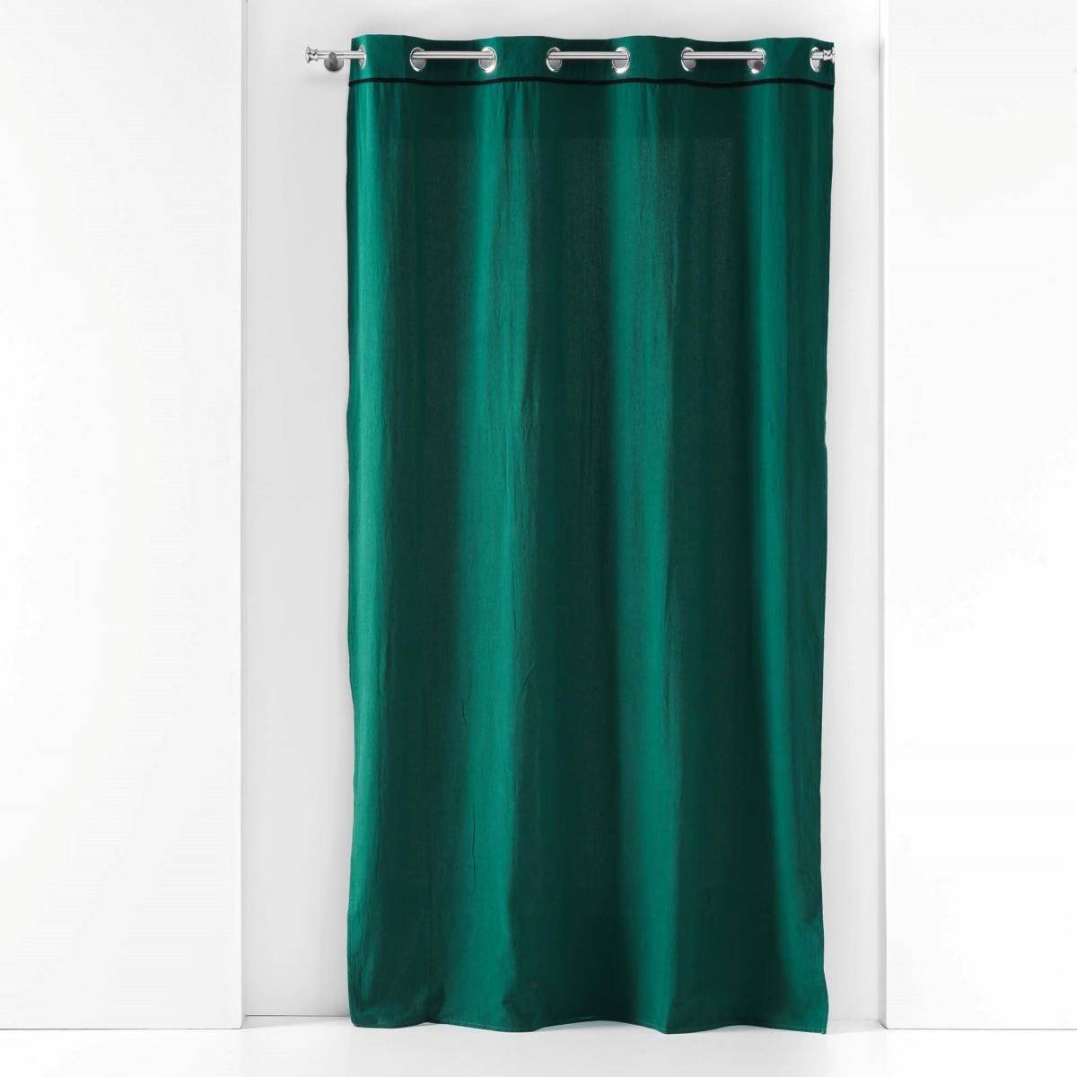 Zasłona Na Przelotkach Linette, Bawełniana, Z Połyskiem, 135 X 240 Cm