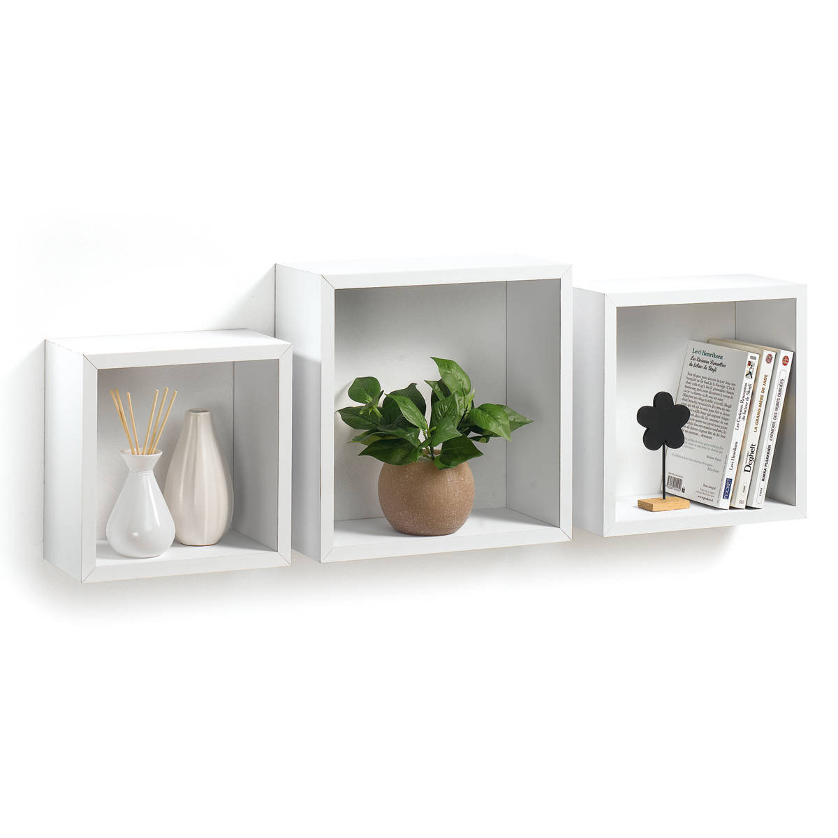 Półki Wiszące Kostki, Zestaw 3 Szt.