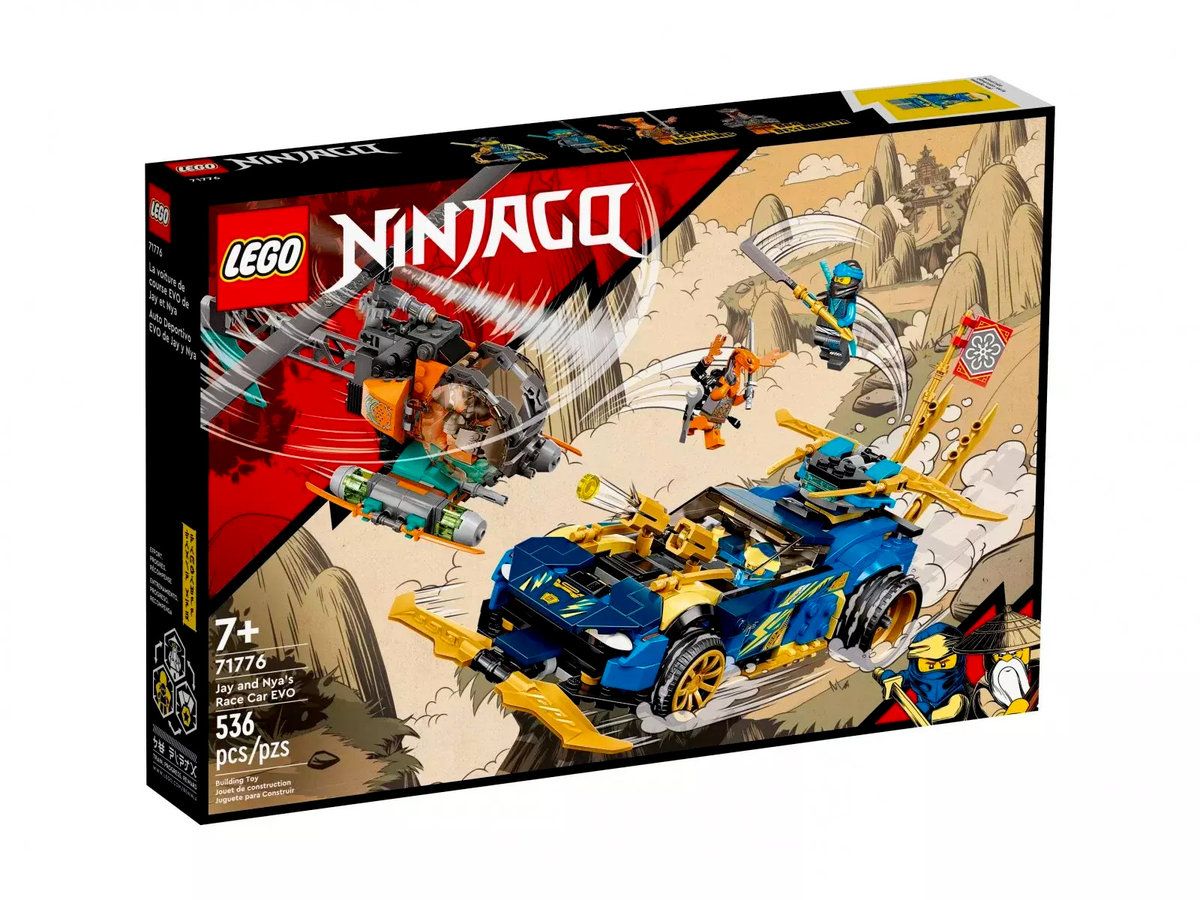 LEGO Ninjago Wyścigówka EVO Jaya i Nyi 71776