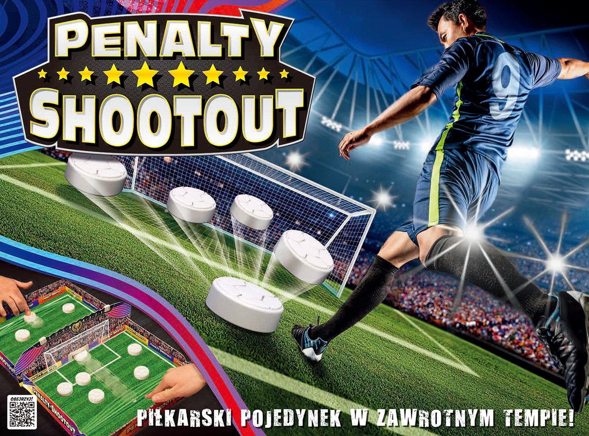 Piłkarska Gra Planszowa Penalty Shootout