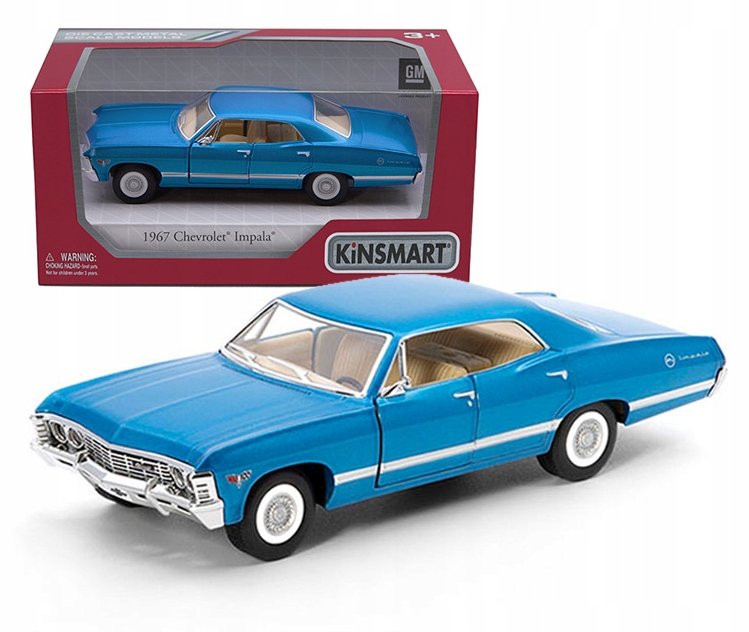 Kinsmart Metal Samochód 1967 Chevrolet Impala 1:43