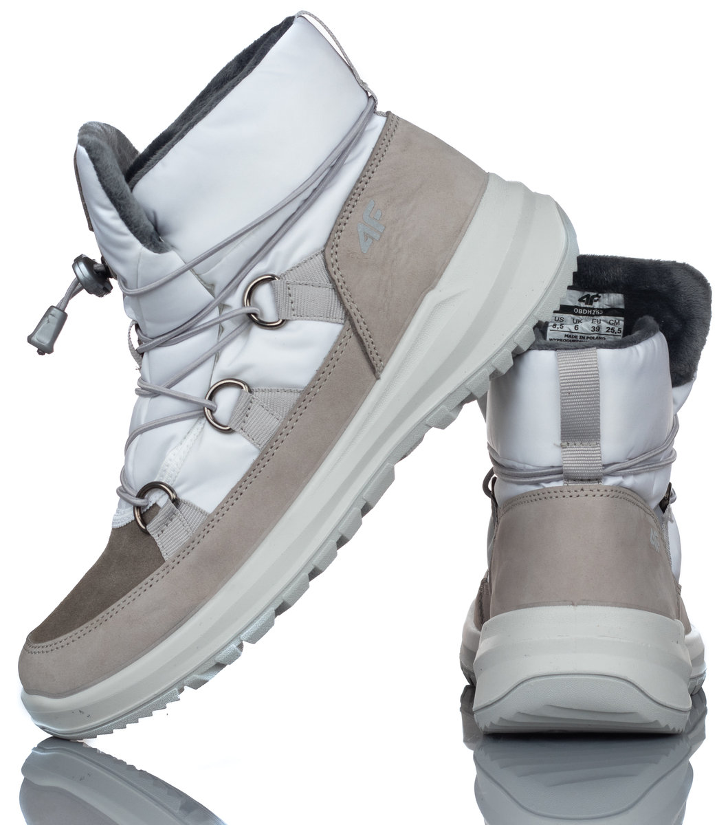 Buty Damskie 4F Zimowe Śniegowce Obdh263 10S R-36