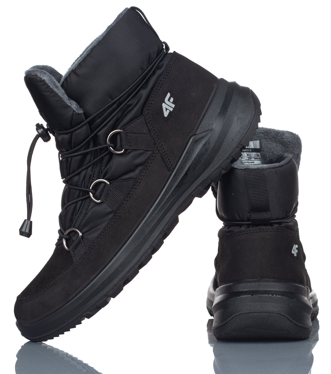 Buty Damskie 4F Zimowe Śniegowce Obdh263 21S R-40