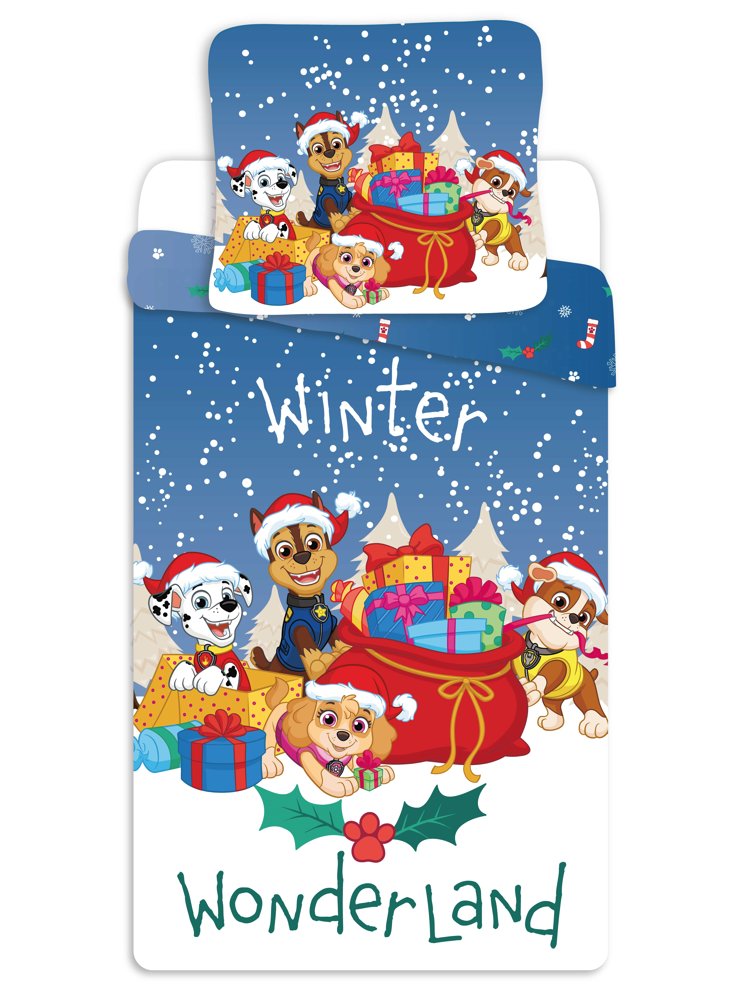 Pościel Bawełna 140X200 + 70X90 Psi Patrol Świeta