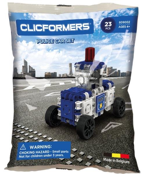 CLICFORMERS Policja 23 elementy woreczek 809002