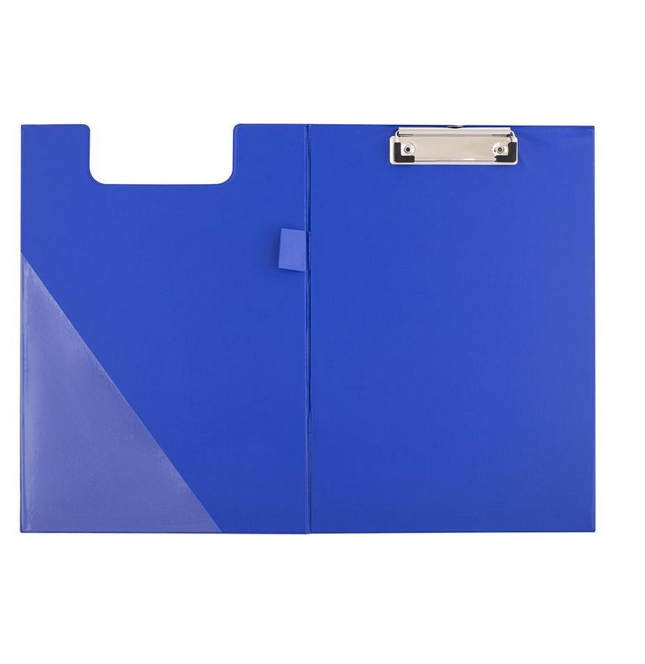 D.rect Deska A4 PVC z klipsem i okładką niebieska