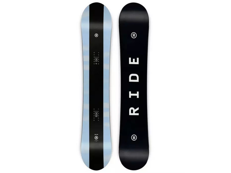 Deska snowboardowa damska RIDE Heartbreaker czarno-niebieska 12G0020