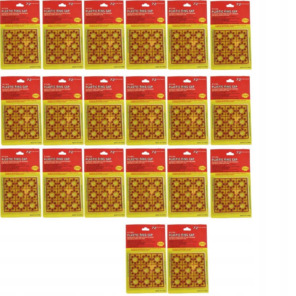 Kapiszony Spłonka Naboje Hukowe X21 1512Strzały