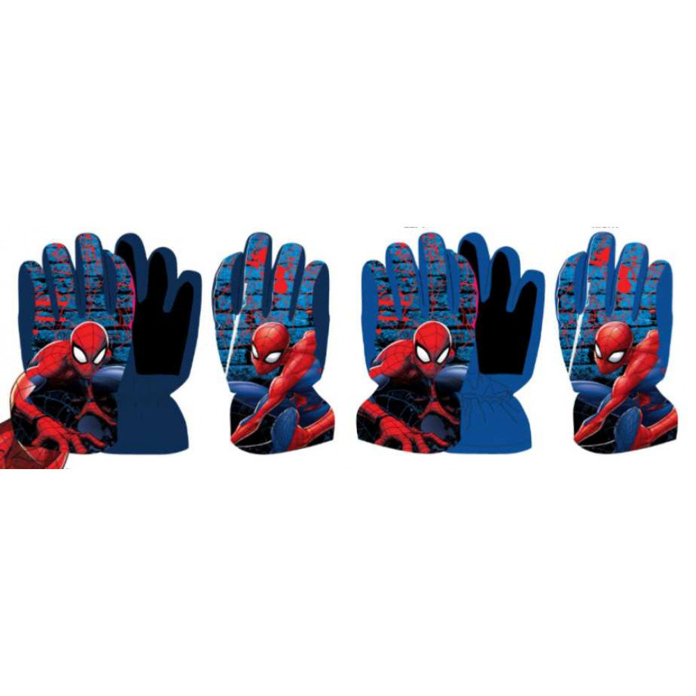 Rękawiczki Narciarskie Spiderman 7-8 Lat Zima 5P