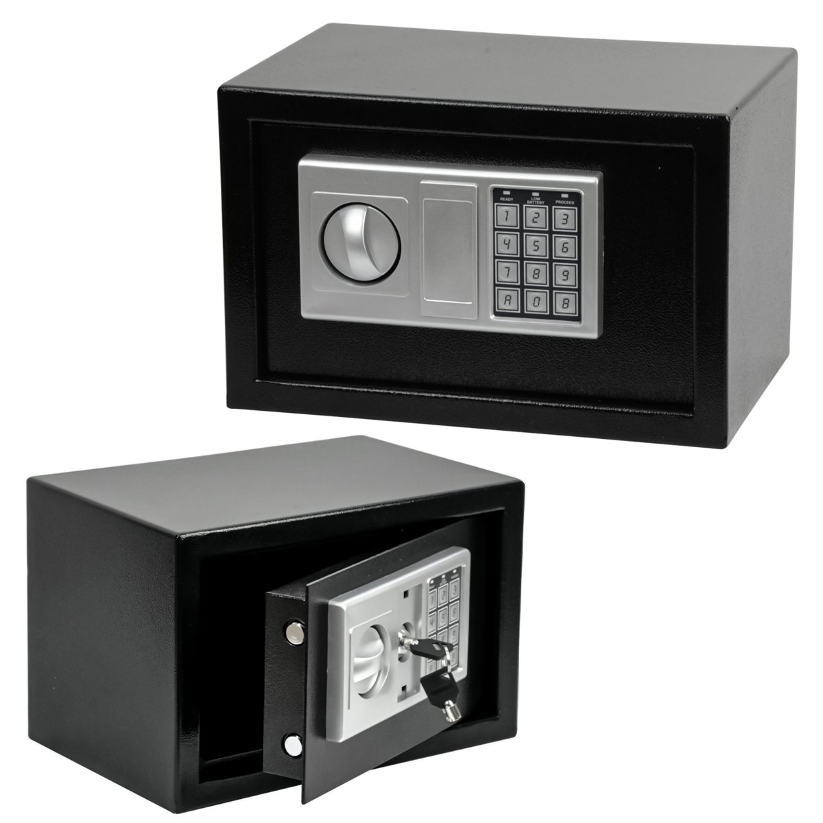 Sejf Kasetka Na Szyf Domowy Elektroniczny 2 Klucze Tsf-07
