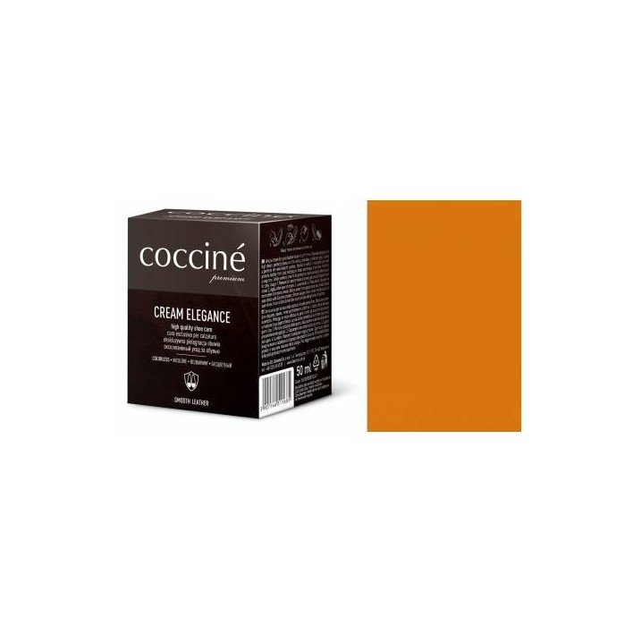 Pasta Do Butów Krem Skóry Gładkiej Cream Elegance Skóra Naturalna 50 Ml