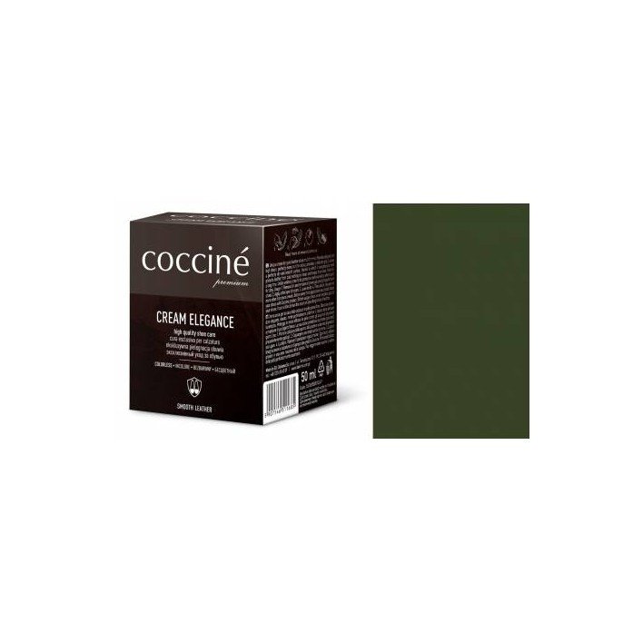 Pasta Do Butów Krem Skóry Gładkiej Cream Elegance Khaki 50 Ml