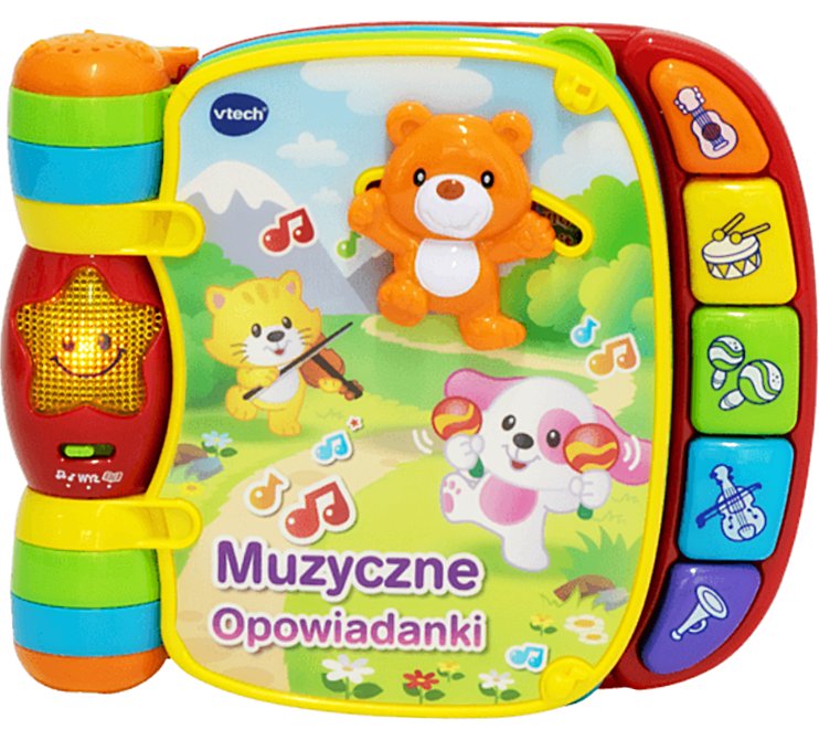 Vtech Interaktywna Książeczka Muzyczne Opowiadanki