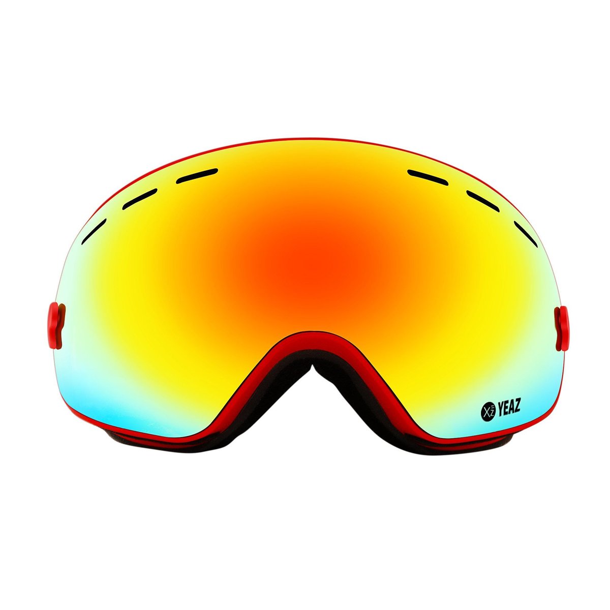 Фото - Гірськолижна маска Xtrm-Summit Gogle Narciarskie I Snowboardowe Z Czerwoną Lustrzaną Ramką