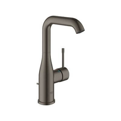 Grohe Essence bateria umywalkowa stojąca brushed hard graphite 32628AL1