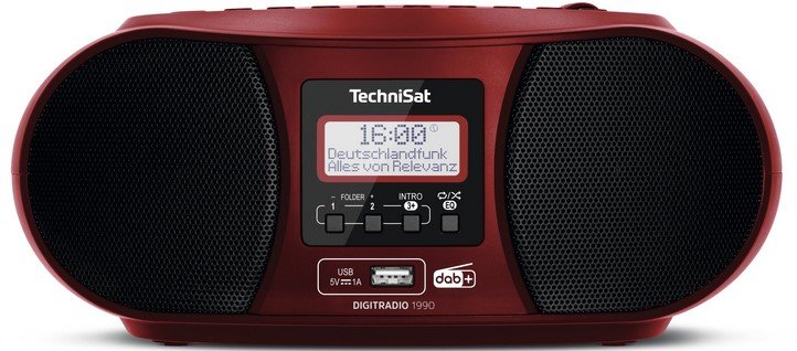 TechniSat DigitRadio 1990 czerwony