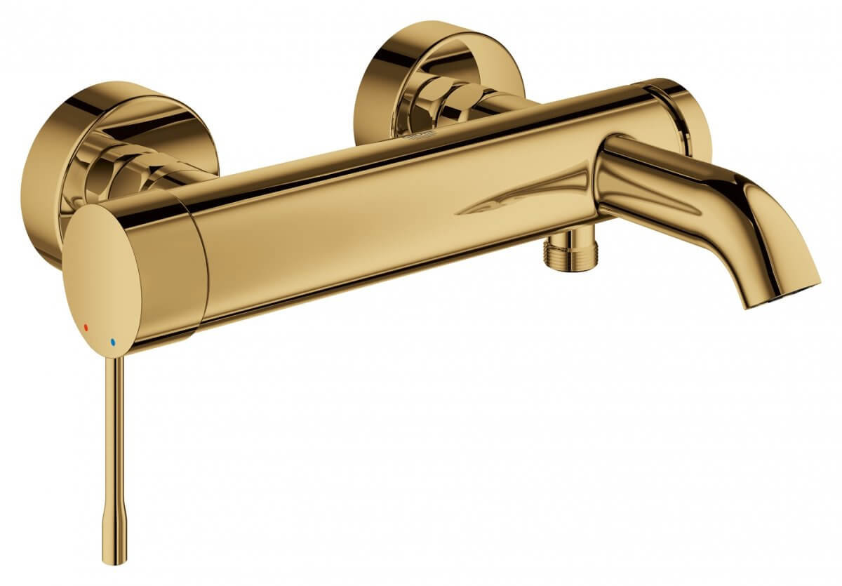 Grohe Essence bateria wannowo-prysznicowa ścienna cool sunrise 33624GL1