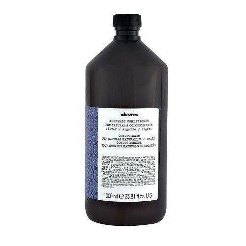 Davines Alchemic Conditioner odżywka do włosów siwych i platynowego blondu Silver 1000 ml