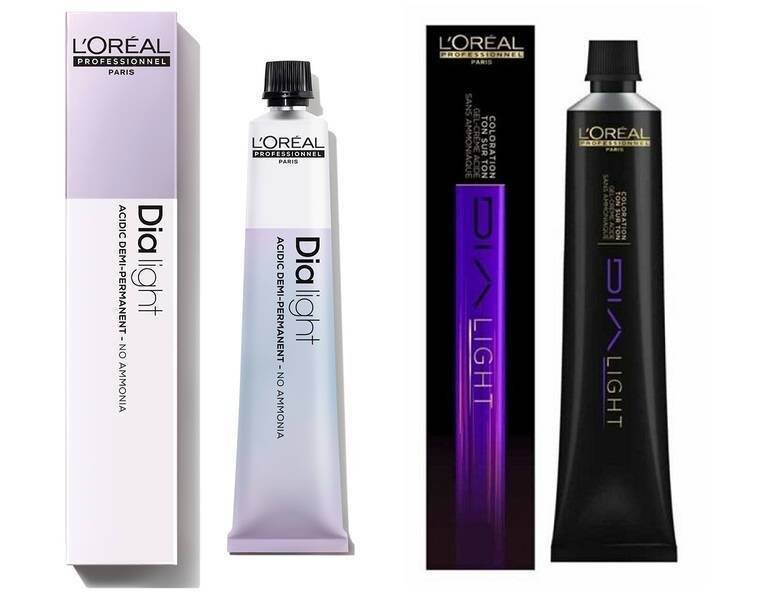 L'Oreal Dia Light Toner do Włosów, Półtrwała Farba do Włosów Bez Amoniaku, 8.3, 50ml