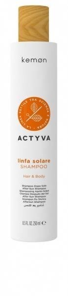 Kemon Actyva Linfa Solare Szampon Do Włosów I Ciała Po Kąpieli Słonecznej 250Ml