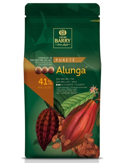 Cacao Barry Alunga Mleczna Czekolada 5Kg