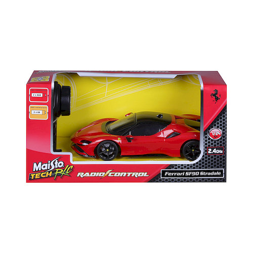 Maisto 81532 Ferrari Sf90 Stradale 1:24 R/C Baterie (Mi-81532 10181530Bk)