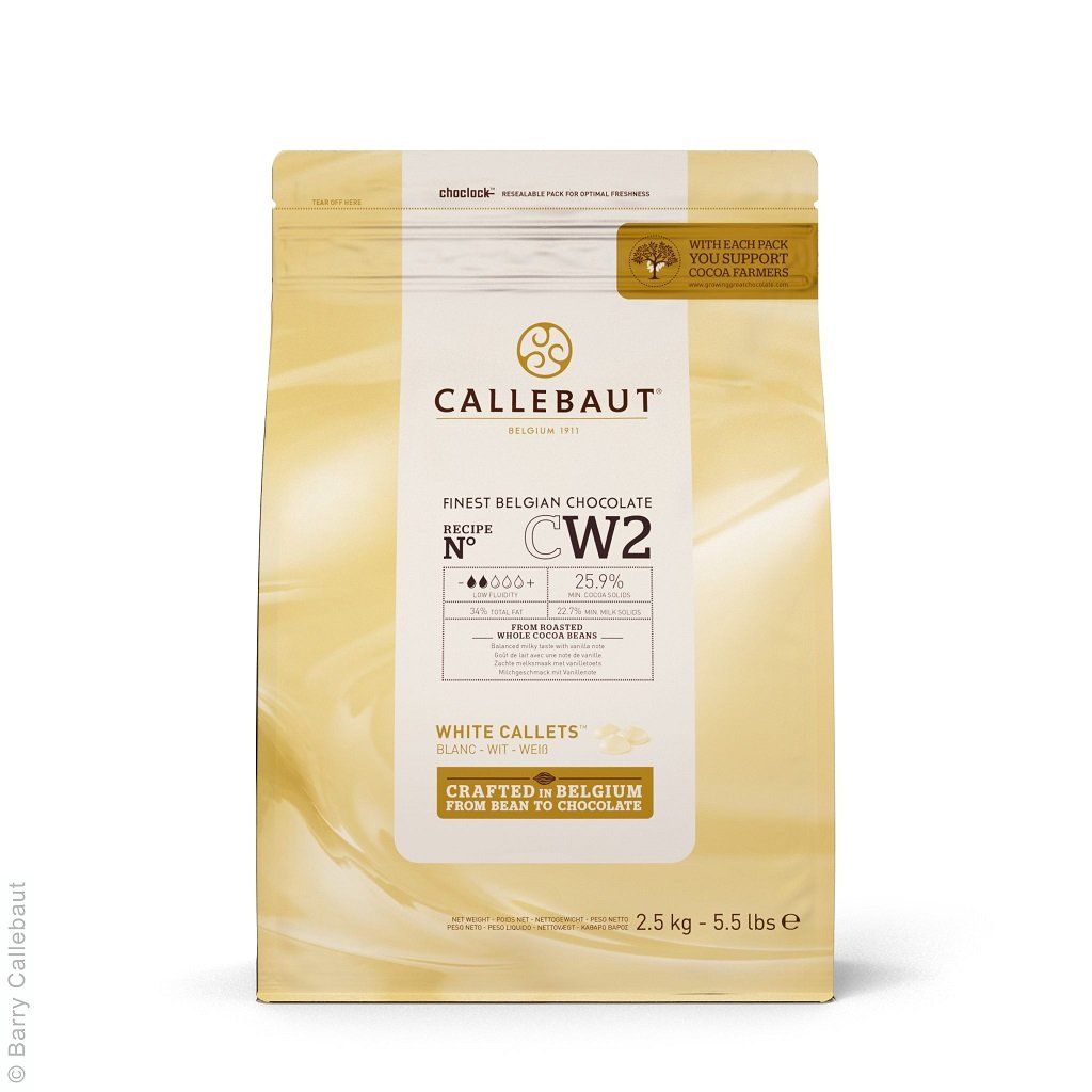 Callebaut Cw2 Biała Czekolada Belgijska 2.5Kg