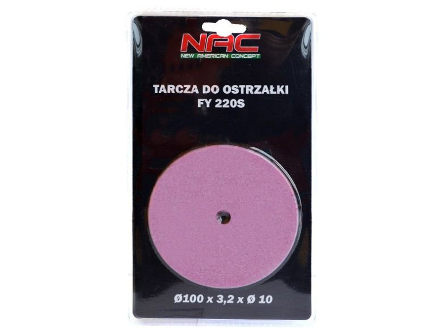 NAC Tarcza D100-F do ostrzałki elektrycznej 100mm TARCZA DO OSTRZAŁKI FY220S