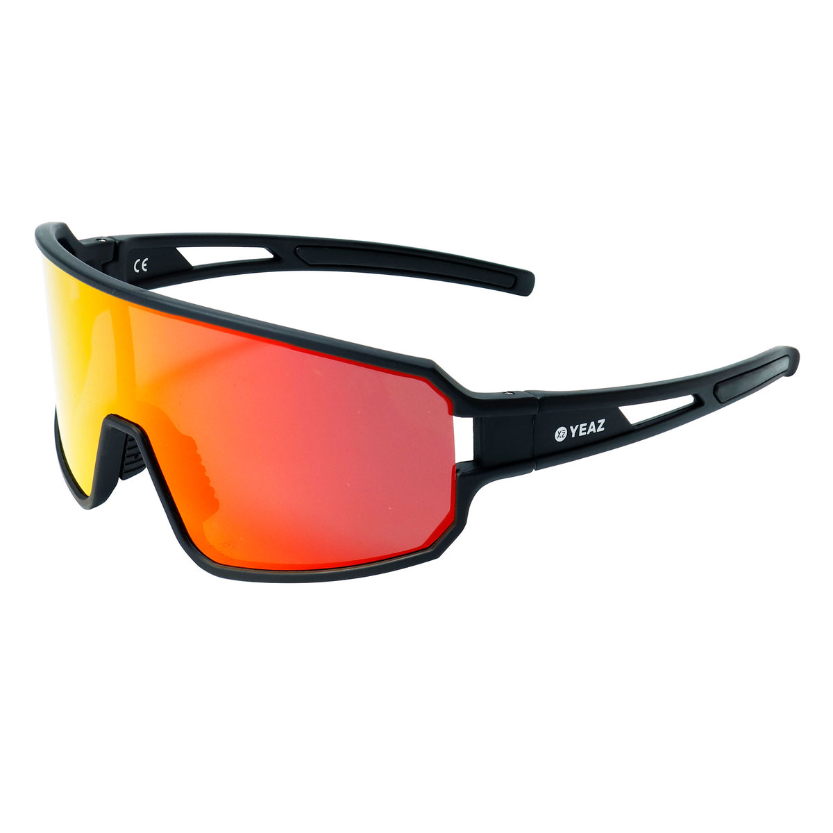 Sunwave Sportowe Okulary Przeciwsłoneczne Czarny/Czerwony