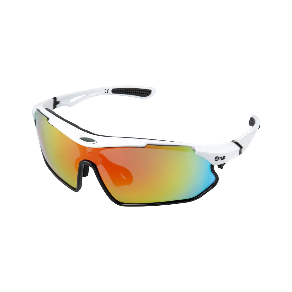 Sunray Sportowe Okulary Przeciwsłoneczne Biały/Czarny/Czerwony