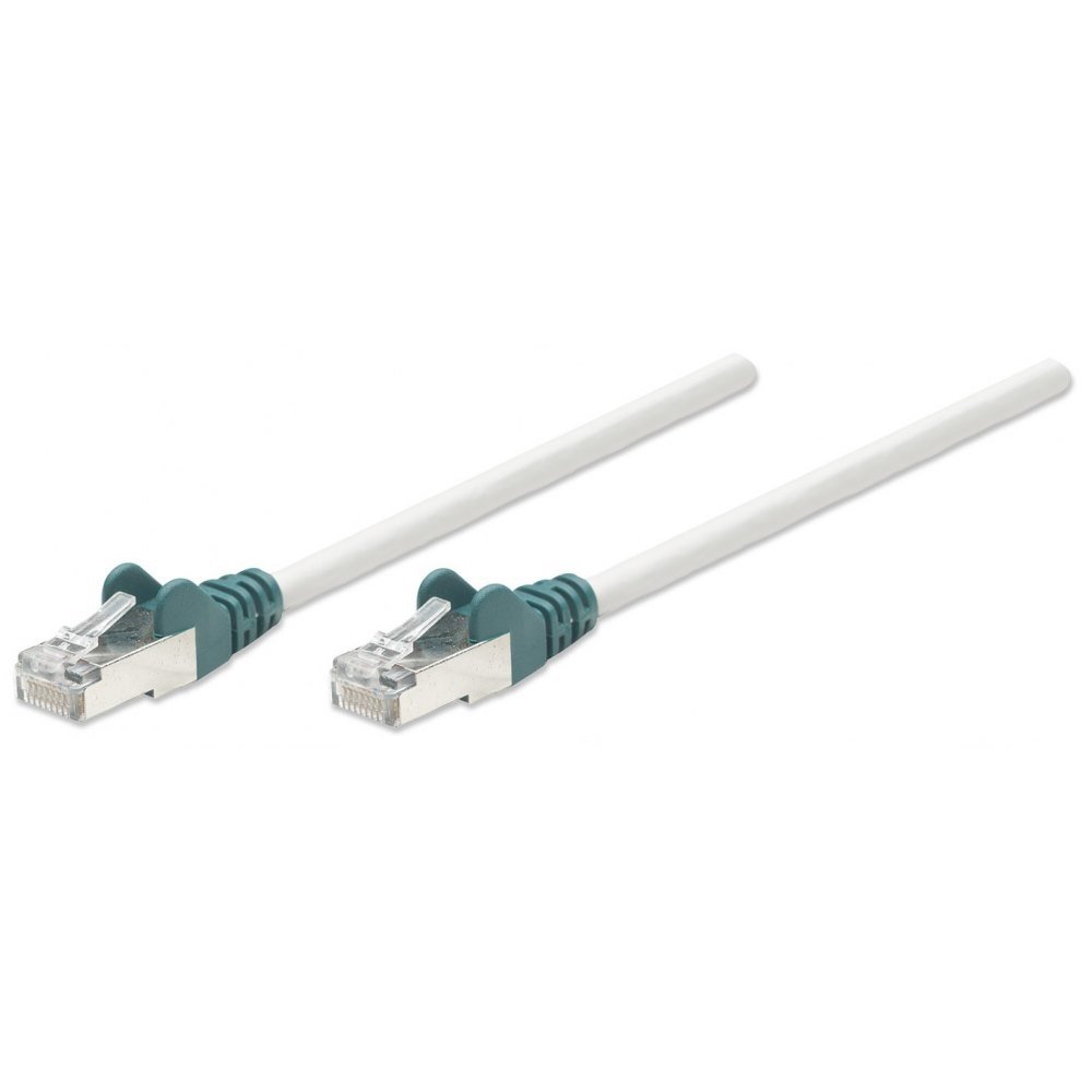 Intellinet Patchcord SFTP Cat.5e 100% Miedź CrossOver 1m. Szary