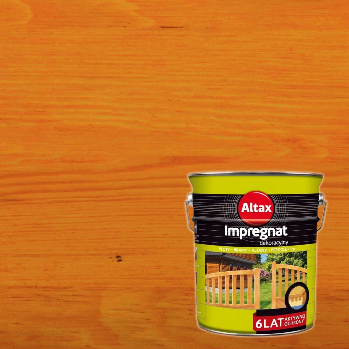 Altax Impregnat do drewna 6 lat pinia 0 75 l