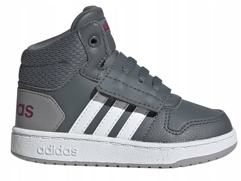 Buty Dziecięce Adidas Hoops Mid Ee6717 Na Rzepy 20