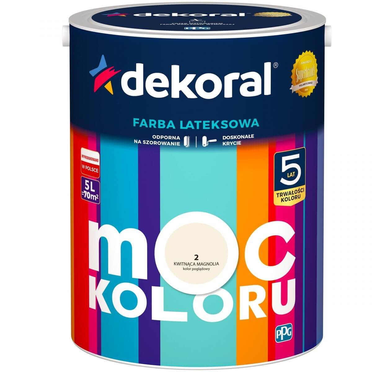 Dekoral Farba Akrylit W Kwitnąca Magnolia 5 L