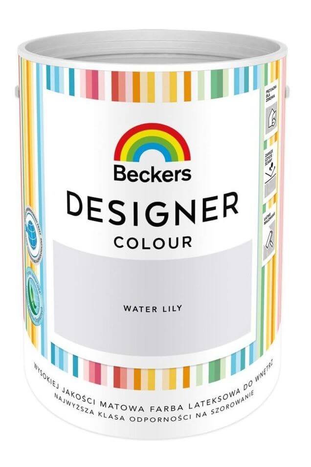 Beckers Farba wewnętrzna DESIGNER COLOUR 5 l Water Lily