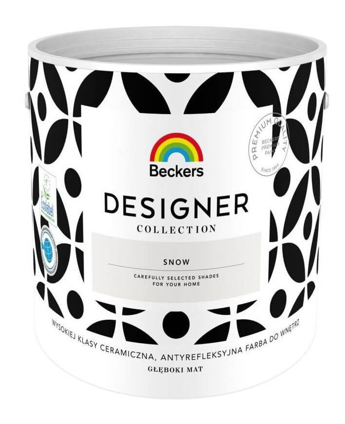 Beckers Farba wewnętrzna DESIGNER COLLECTION 2.5 l Snow