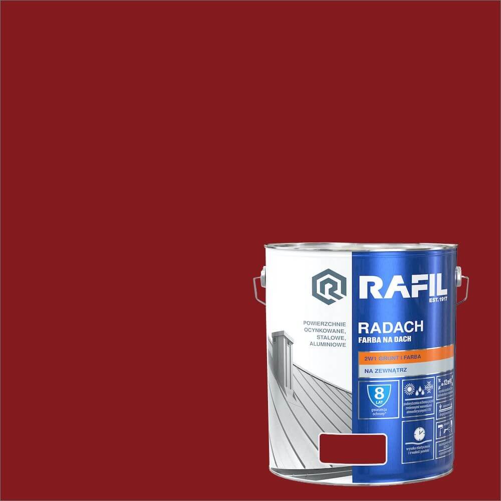 Radach wiśniowy RAL 3011 półmat 10L