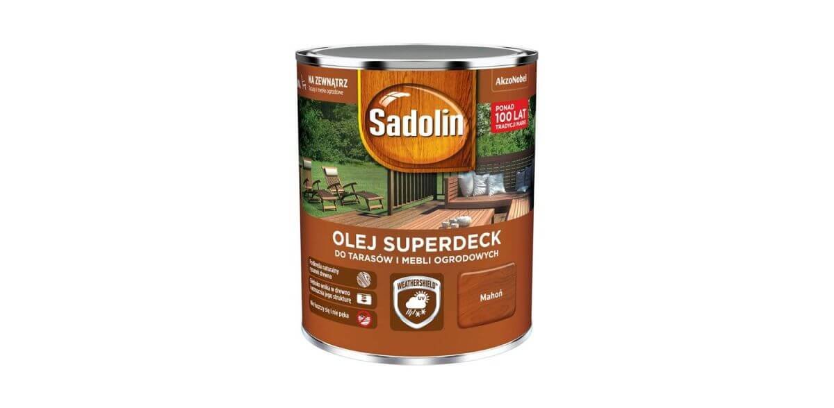 Sadolin Impregnat Olej Superdeck Mahoń 0,75 L