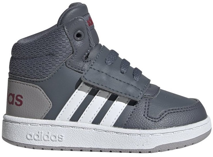 Buty Dziecięce Adidas Hoops Mid Ee6717 Na Rzepy 21