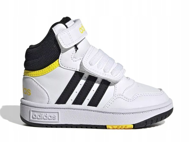 Buty Dziecięce Adidas Hoops Mid Gz1933 Na Rzepy 25