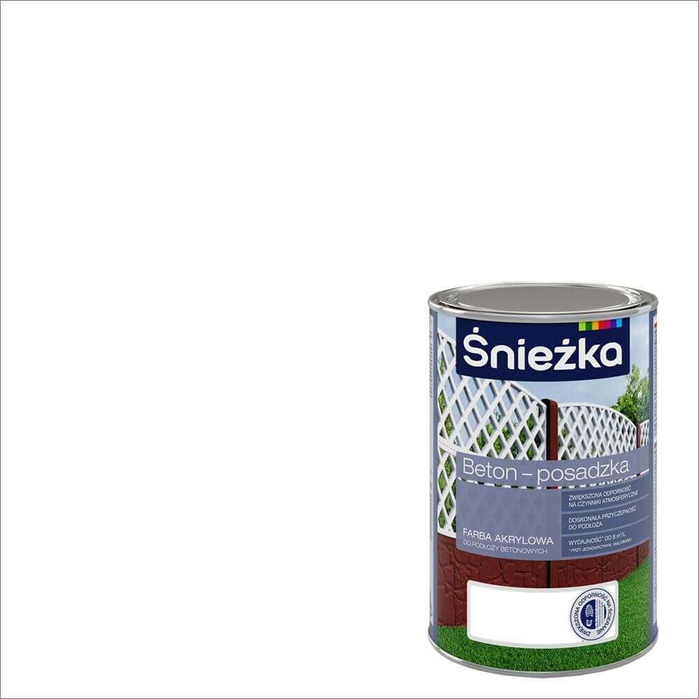 Śnieżka Farba Beton - Posadzka biała B00 5l 129710