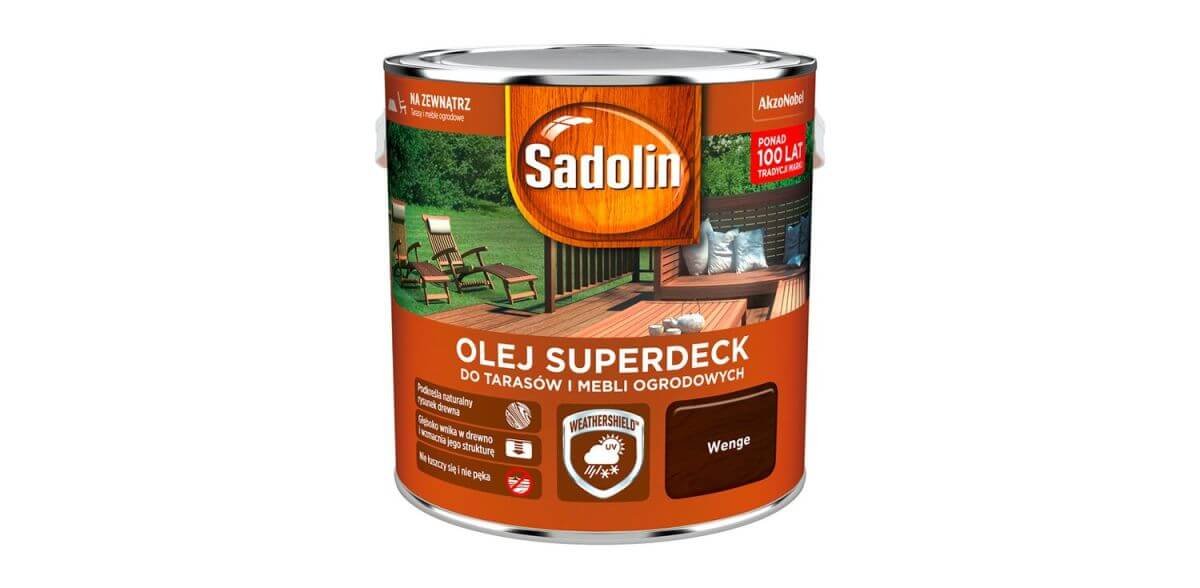 Sadolin Impregnat Olej Superdeck Wenge 2,5 L