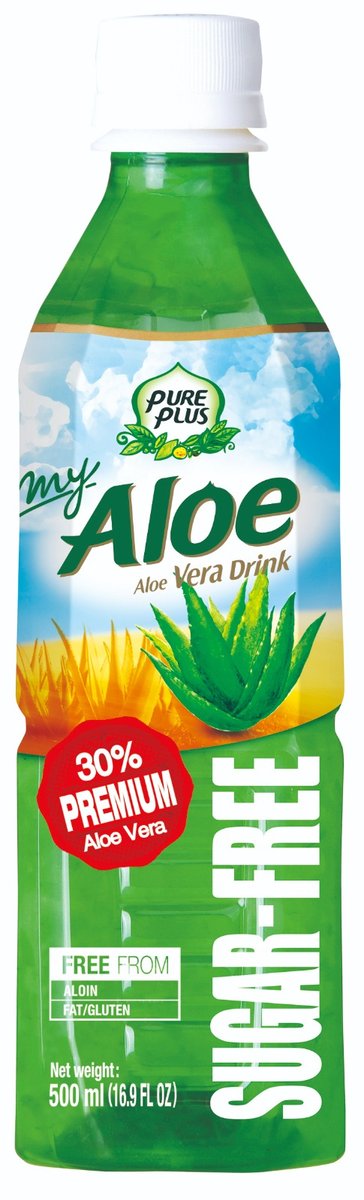 Pure Plus Napój z aloesem bez cukru 500 ml