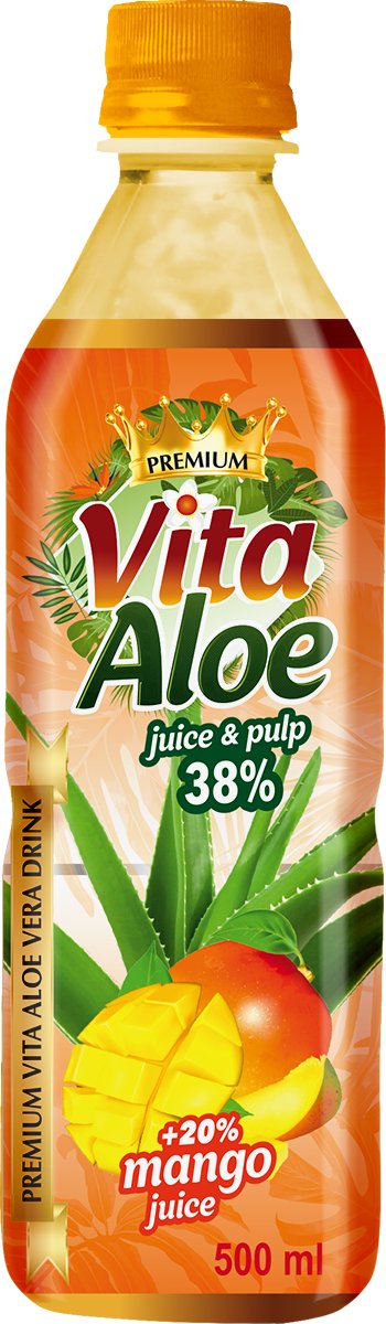 Vita Aloe Napój z aloesem 38% Mango 500 ml